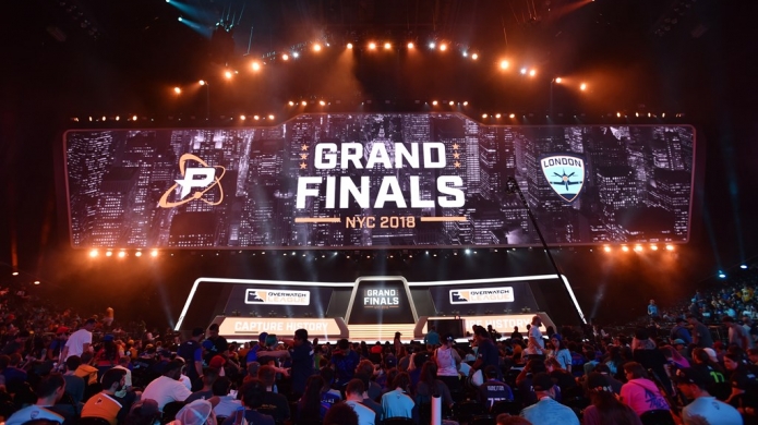 London Spitfire With the First Overwatch League Season Grand Final